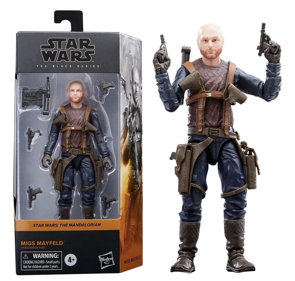 Star Wars: The Mandalorian - The Black Series Hasbro 2022 (MIGS MAYFELD) 4+ New