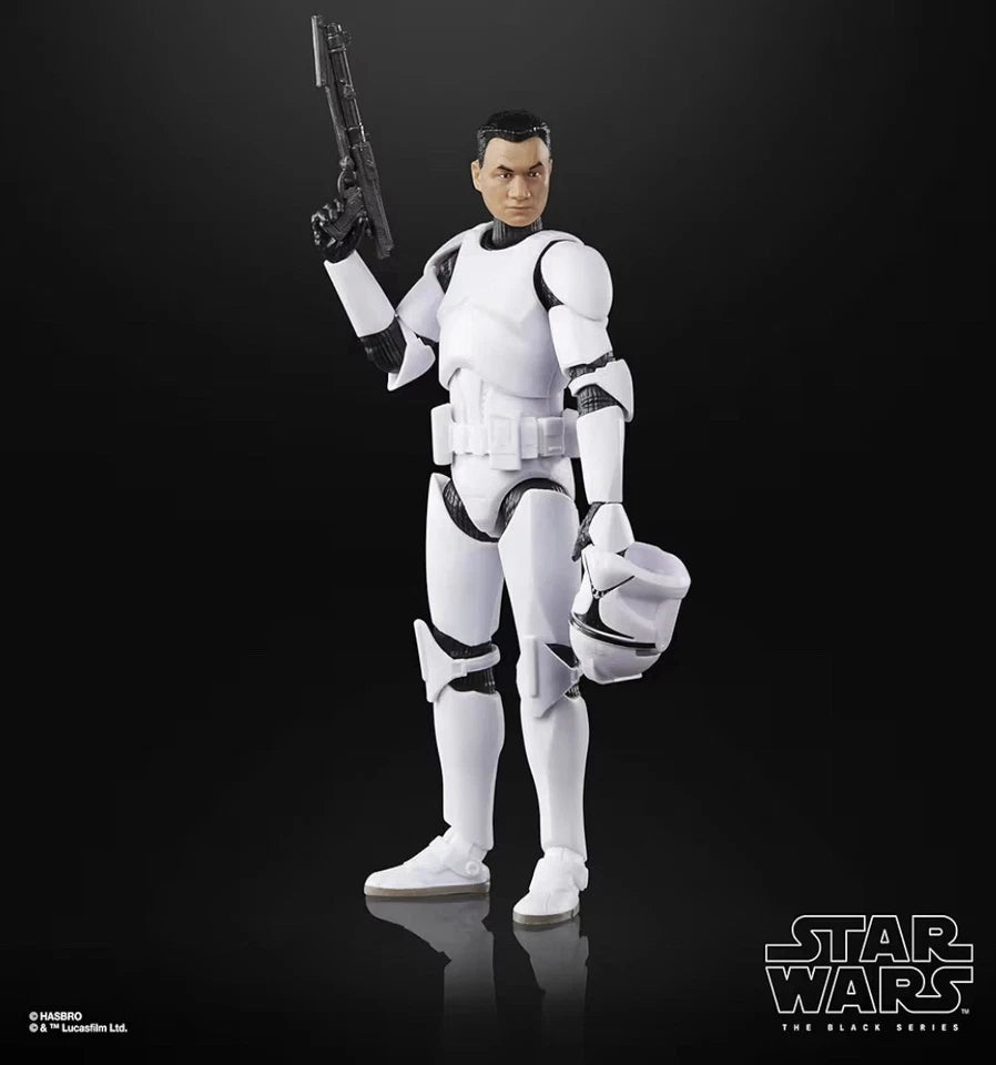 Star Wars: Attack of The Clones Hasbro 2023 The Black Series PHASE I CLONE TROOPER 4+ New