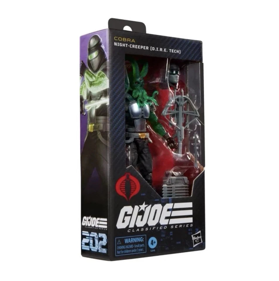 G.I. Joe Classified Series: Hasbro 2026 NIGHT-CREEPER #202 (D.I.R.E. Tech) 4+ New