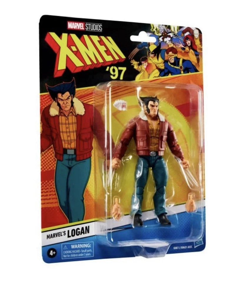 Marvel Legends Series: Hasbro 2025 X-Men ‘97 (MARVEL’S LOGAN) 4+ New