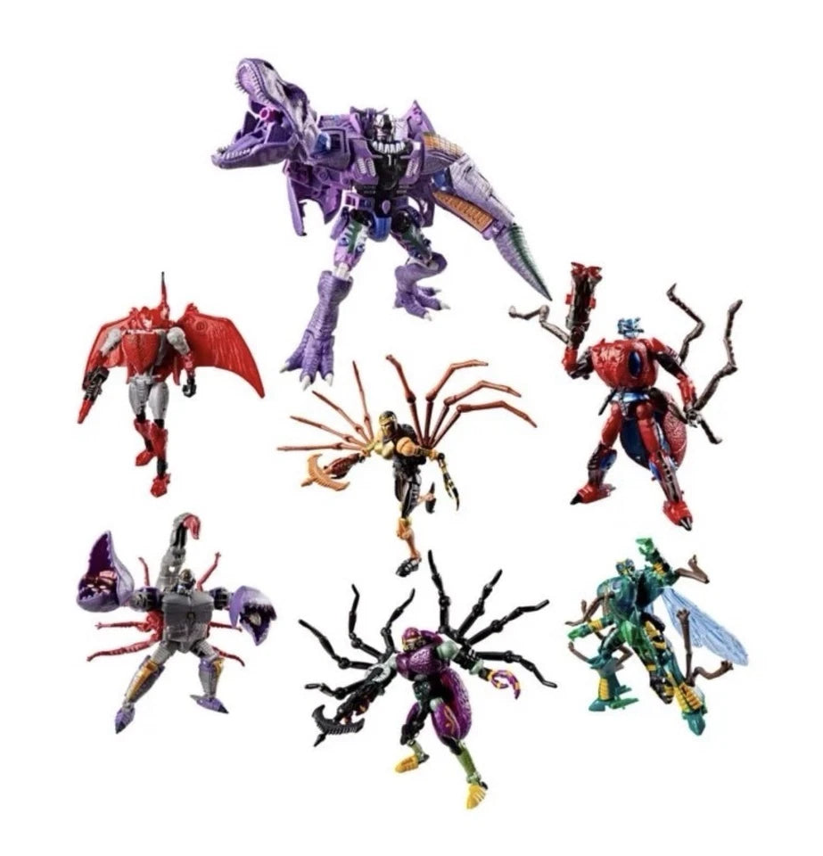 Transformers: Beast Wars Hasbro 2026 7-Figure Pack (PREDACON COLLECTION) 8+ New