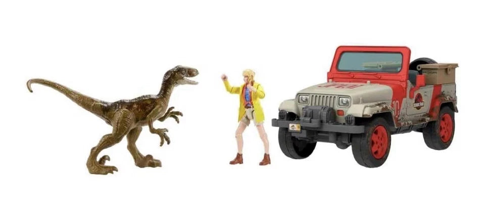 Jurassic World: Legacy Collection Mattel 2022 (DR. ELLIE SATTLER - RISKY RESCUE PACK) 4+ New