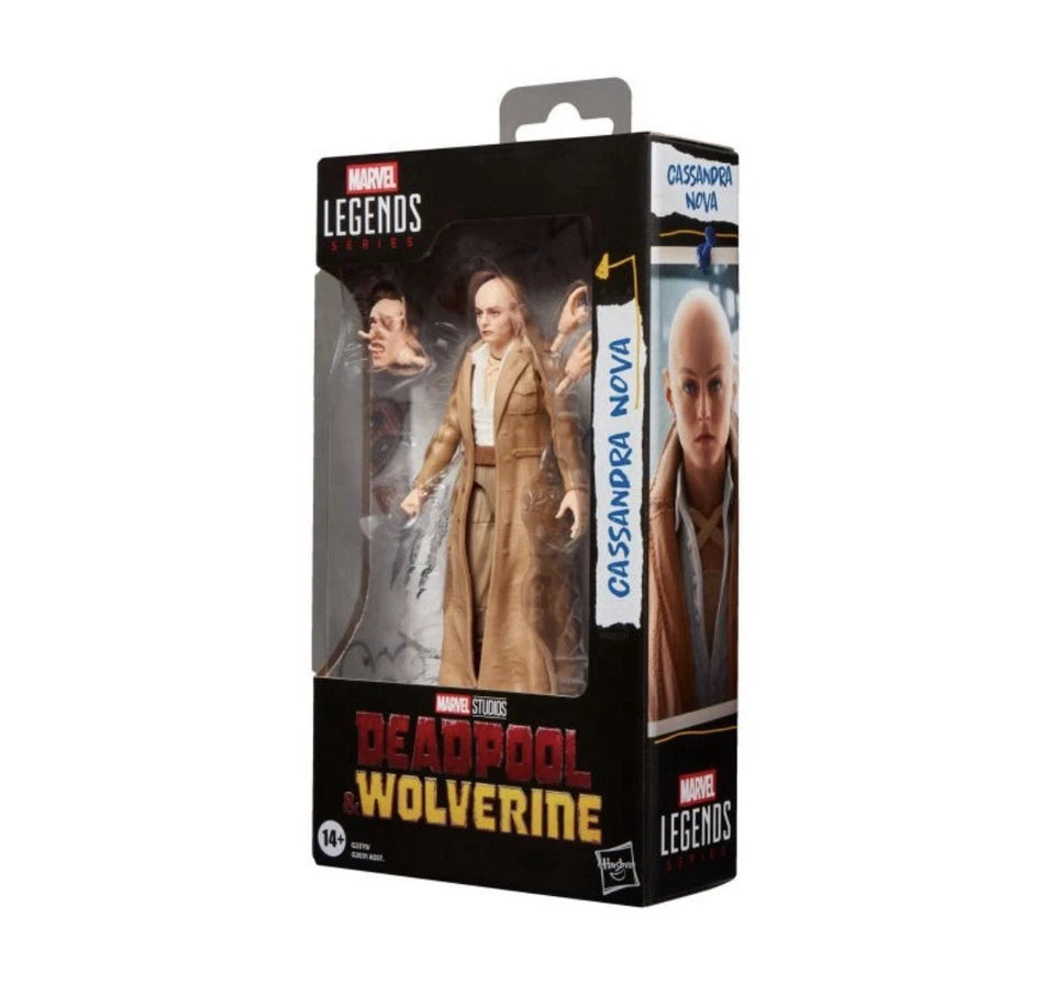 Marvel Legends Series: Hasbro 2026 Deadpool & Wolverine (CASSANDRA NOVA) 14+ New