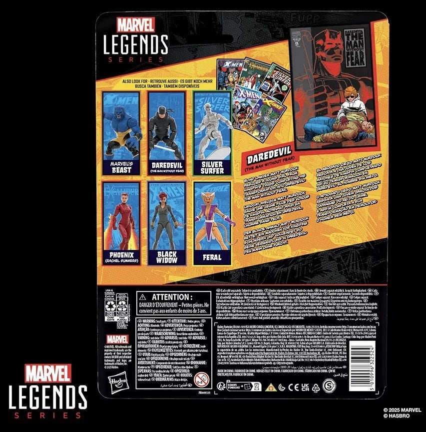 Marvel Legends Series: Hasbro 2025 The Man Without Fear (DAREDEVIL) 4+ Brand New