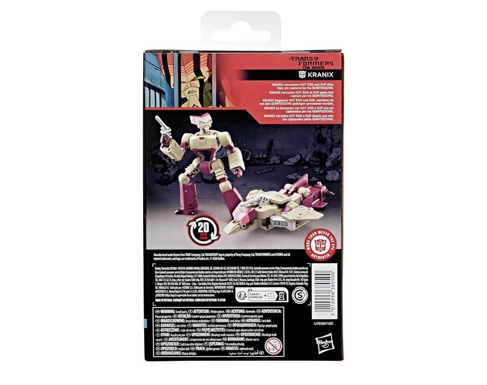 Transformers: The Movie Hasbro 2026 Studio Series Deluxe (KRANIX) 8+ New