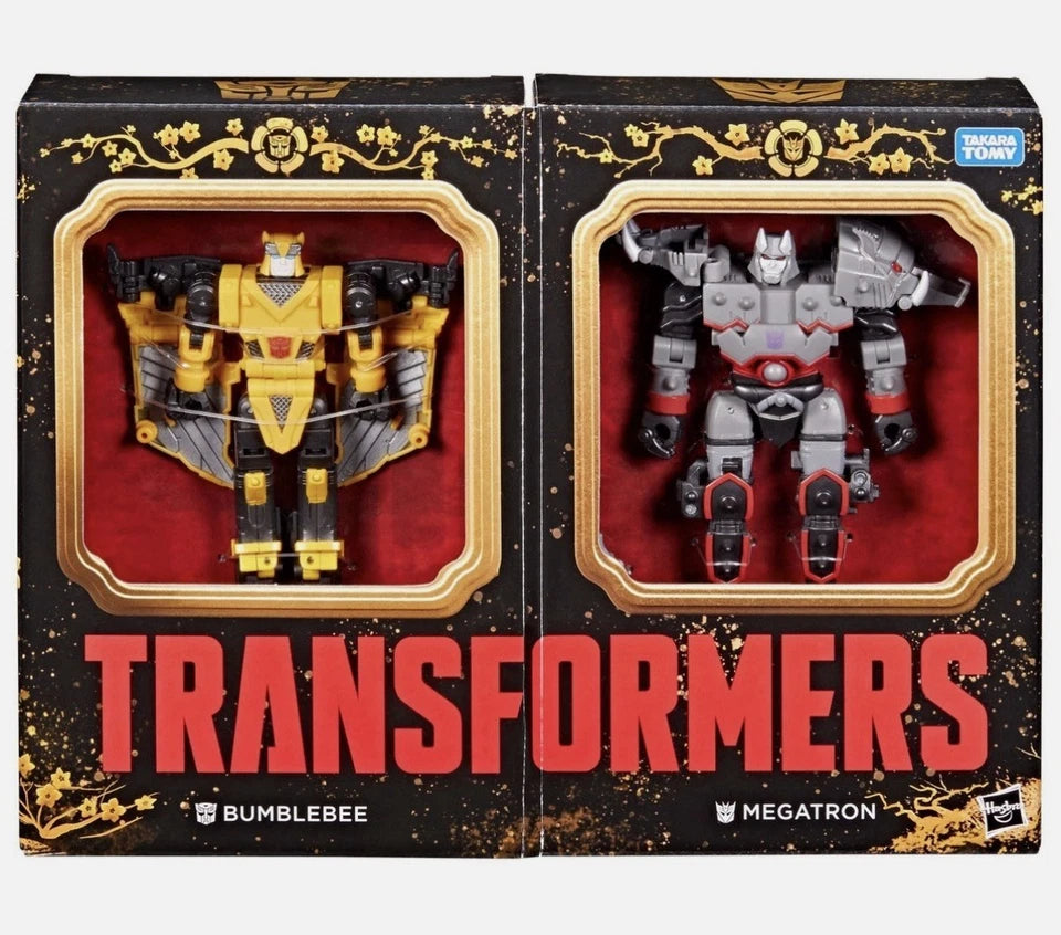 Transformers: Timelines Samurai Warriors Hasbro 2026 MEGATRON & BUMBLEBEE 8+ New