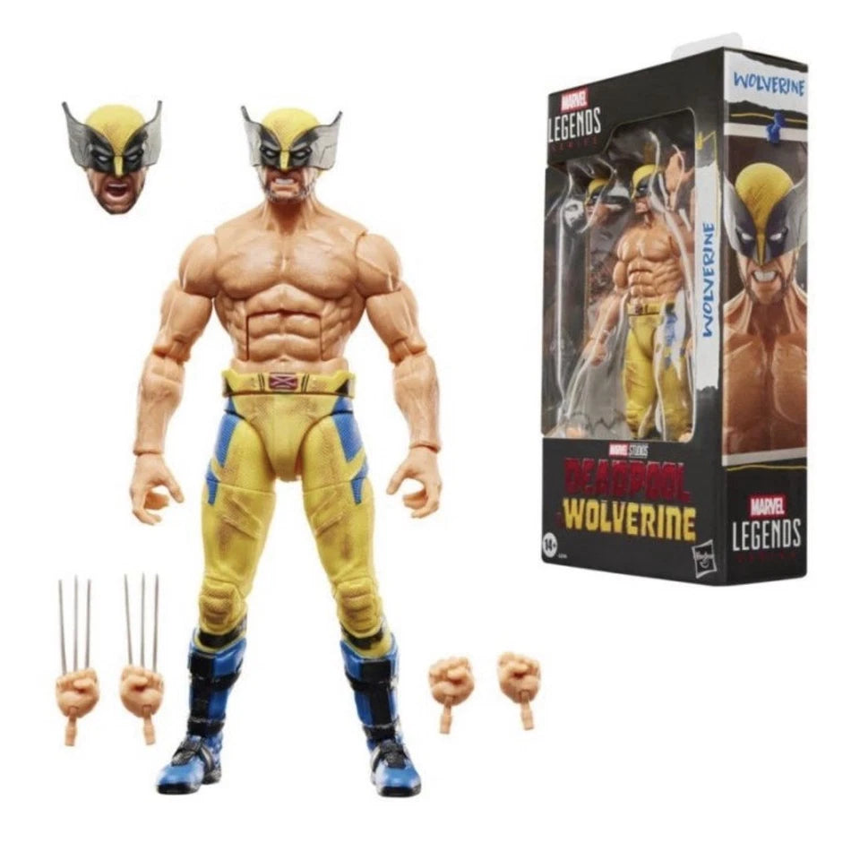 Marvel Legends Series: Hasbro 2026 DeadPool & Wolverine - Shirtless (WOLVERINE) 14+ New