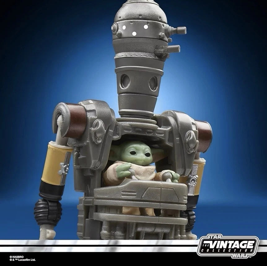 Star Wars: The Mandalorian Hasbro 2025 The Vintage Collection (IG-12, GROGU & ANZELLAN) 4+ New
