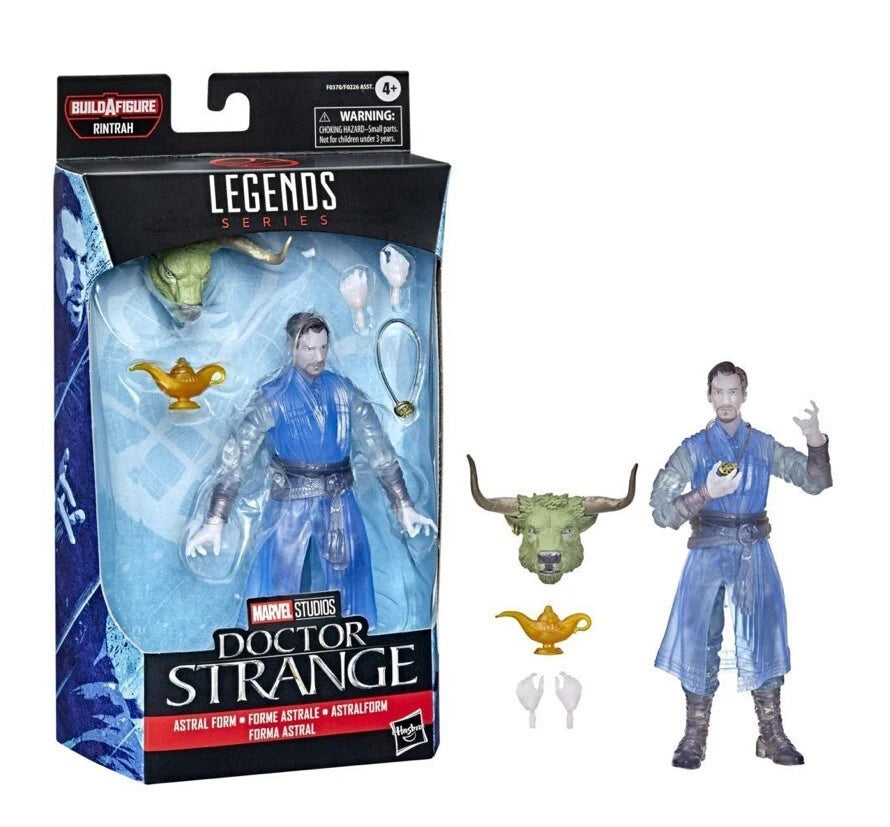 Marvel Legends Series: Hasbro 2022 Doctor Strange (BAF-Rintrah) ASTRAL FORM 4+ New