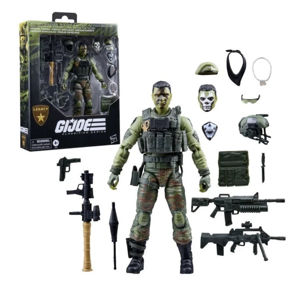G.I. Joe Classified Series: Hasbro 2026 Legacy Collection (ACTION SOLDIER-SPECIAL FORCES) 4+ New