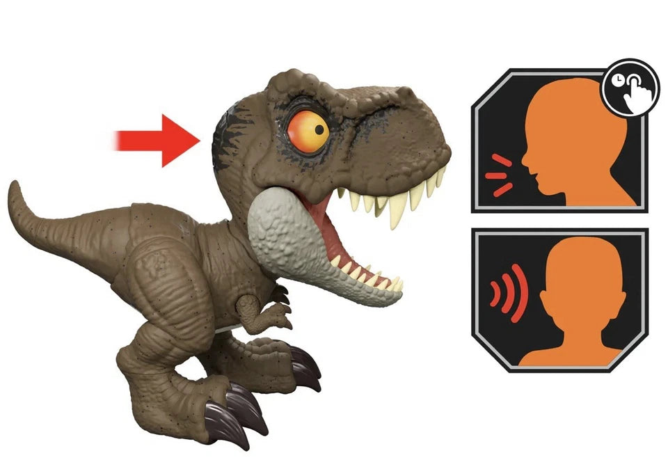 Jurassic World: Mattel 2024 Chaos Theory Roar Command (TYRANNOSAURUS REX) 4+  New
