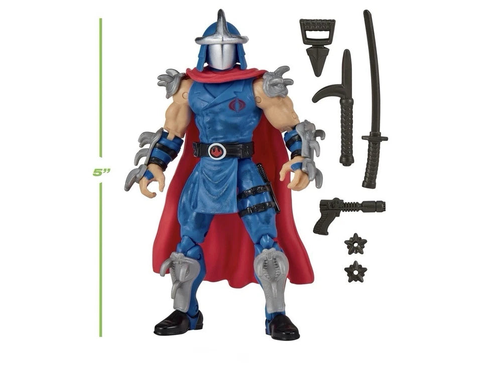 TMNT X G.I.JOE: Playmates Toys 2026 - (Cobra Commander SHREDDER) 4+ Brand New
