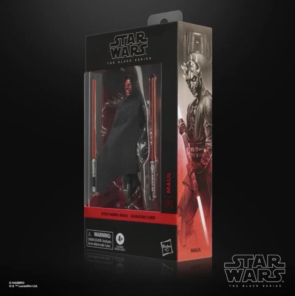 Star Wars: Maul - Shadow Lord Hasbro 2026 The Black Series (MAUL) 4+ New