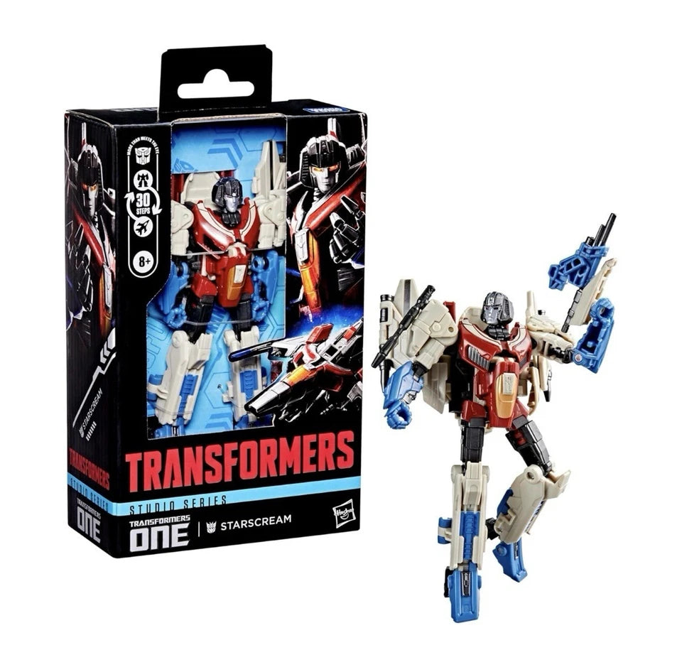 Transformers One Hasbro 2025 Studio Series Deluxe Class STARSCREAM 8+ Brand New