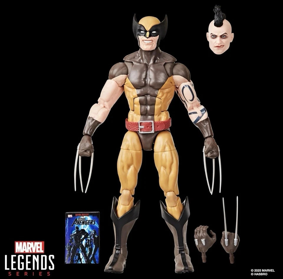 Marvel Legends Series: Hasbro 2025 Dark Avengers DAKEN (Wolverine) 4+ Brand New
