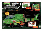 TMNT X G.I.JOE: Playmates Toys 2026 - (TURTLE-FLY COPTER) 4+ Brand New