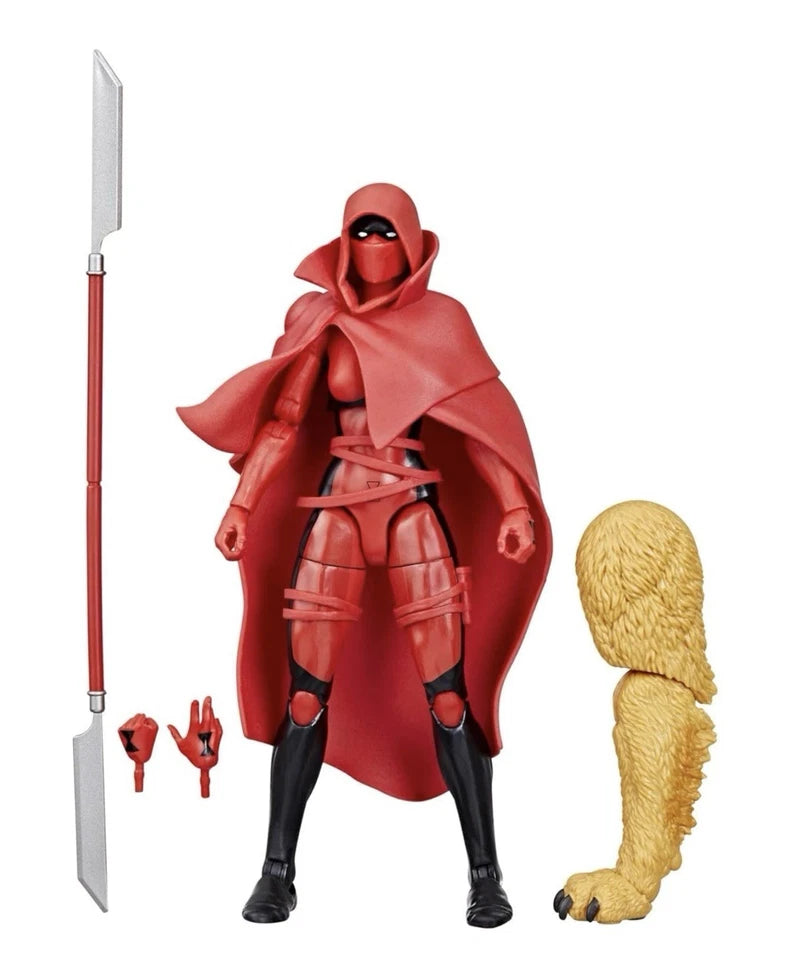 Marvel Legends Series: Hasbro 2024 RED WIDOW (Build A Fig - Zabu) 4+ Brand New