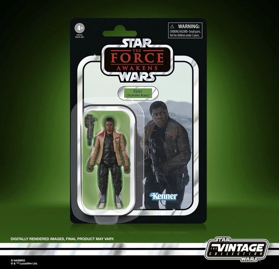 Star Wars: The Force Awakens Hasbro 2024 TVC - FINN (Starkiller Base) 4+ New