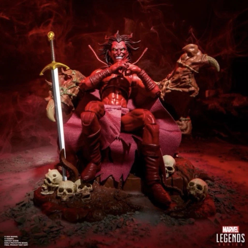 Marvel Legends Series: Hasbro 2026 Marvel’s MEPHISTO With Infernal Throne 4+ New