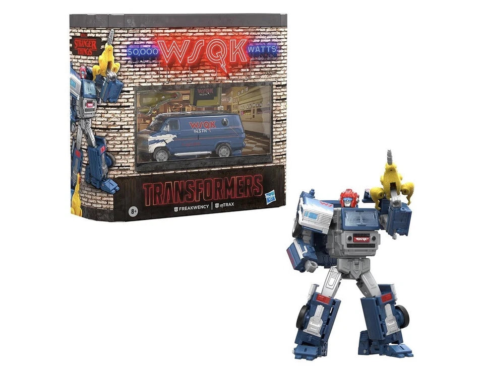 Transformers X Stranger Things: Collaborative Hasbro 2026 (FREAKWENCY & 8-TRAX) 8+ New