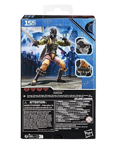 G.I. Joe Classified Series: Hasbro 2025 Iron Grenadiers #155 (DARKLON) 4+ New