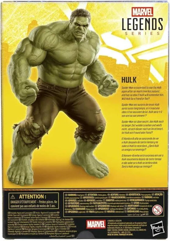 Marvel Legends Series: Hasbro 2026 Spider-Man: Brand New Day (HULK) 4+ Brand New